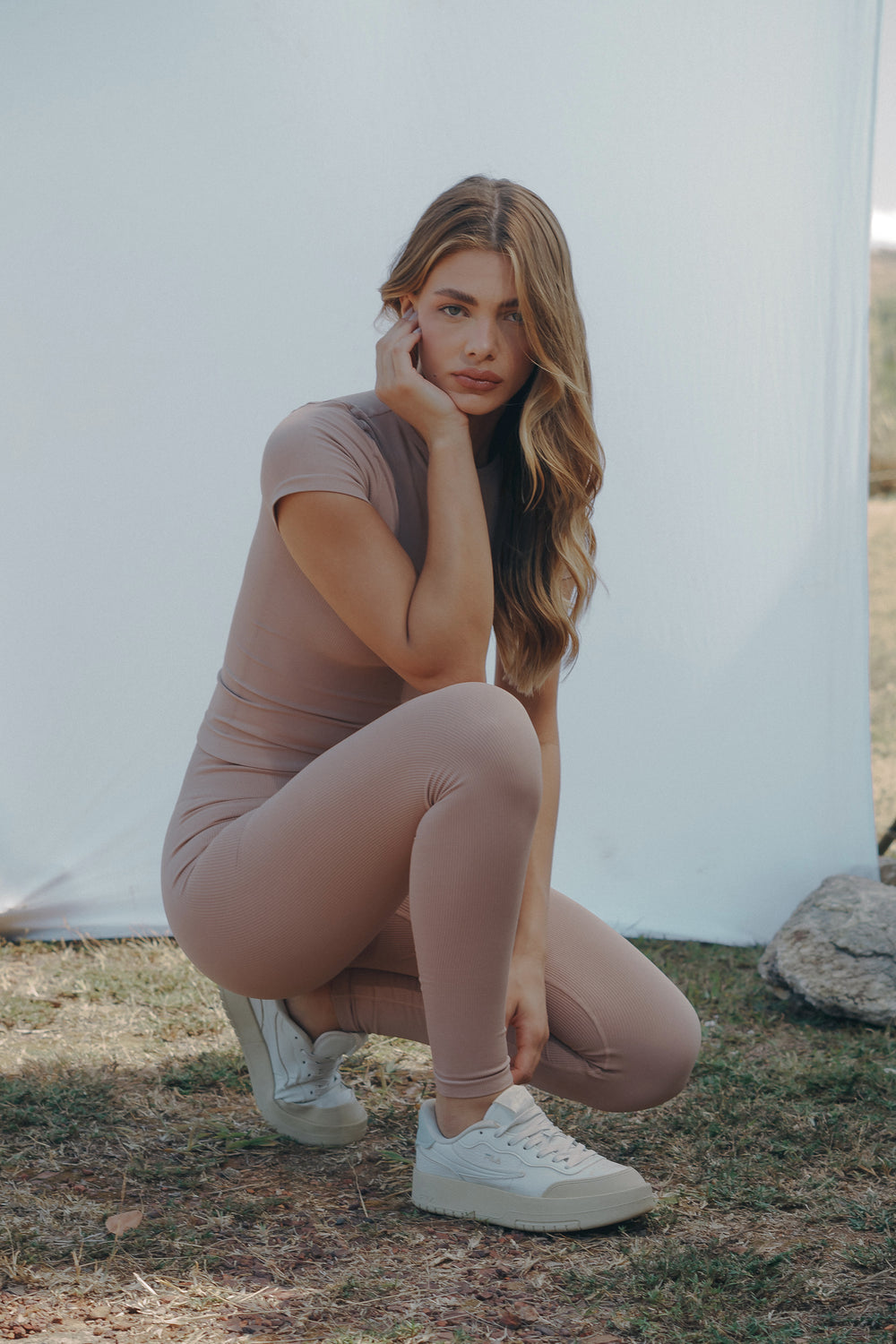 Legging Clay cor Ice - Glevis Movement